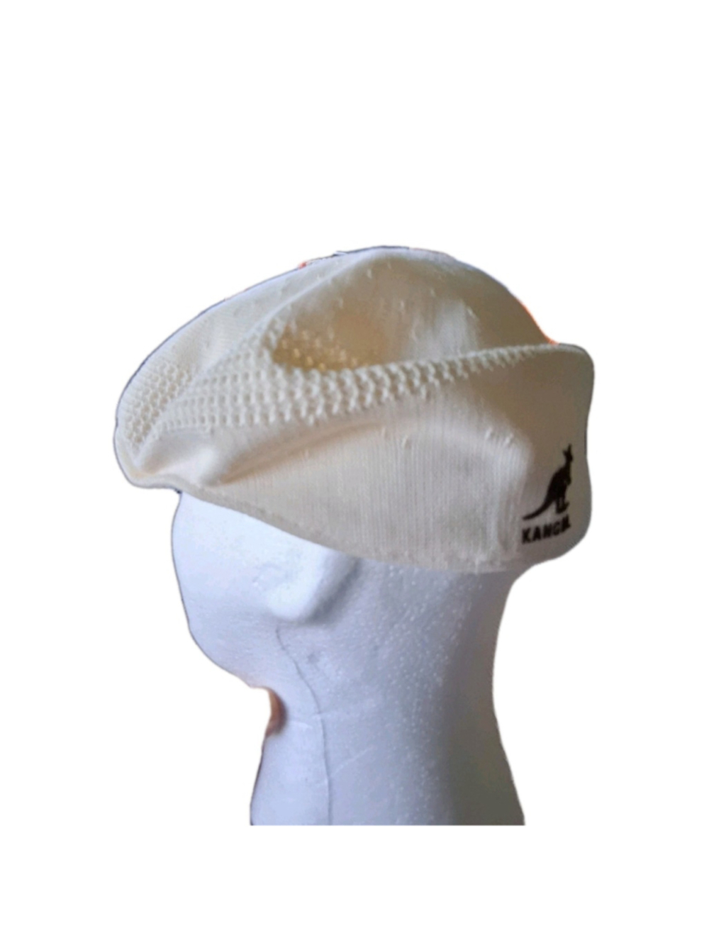 Authentic Kangol Tropic Ventair Cap Men’s Newsboy Driver Ivory